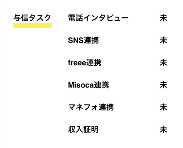 与信スコアを上げる方法